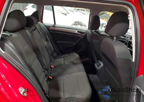 2017 Volkswagen Golf Sportwagen S from USA, damaged, VIN 3VW017AU8HM511954